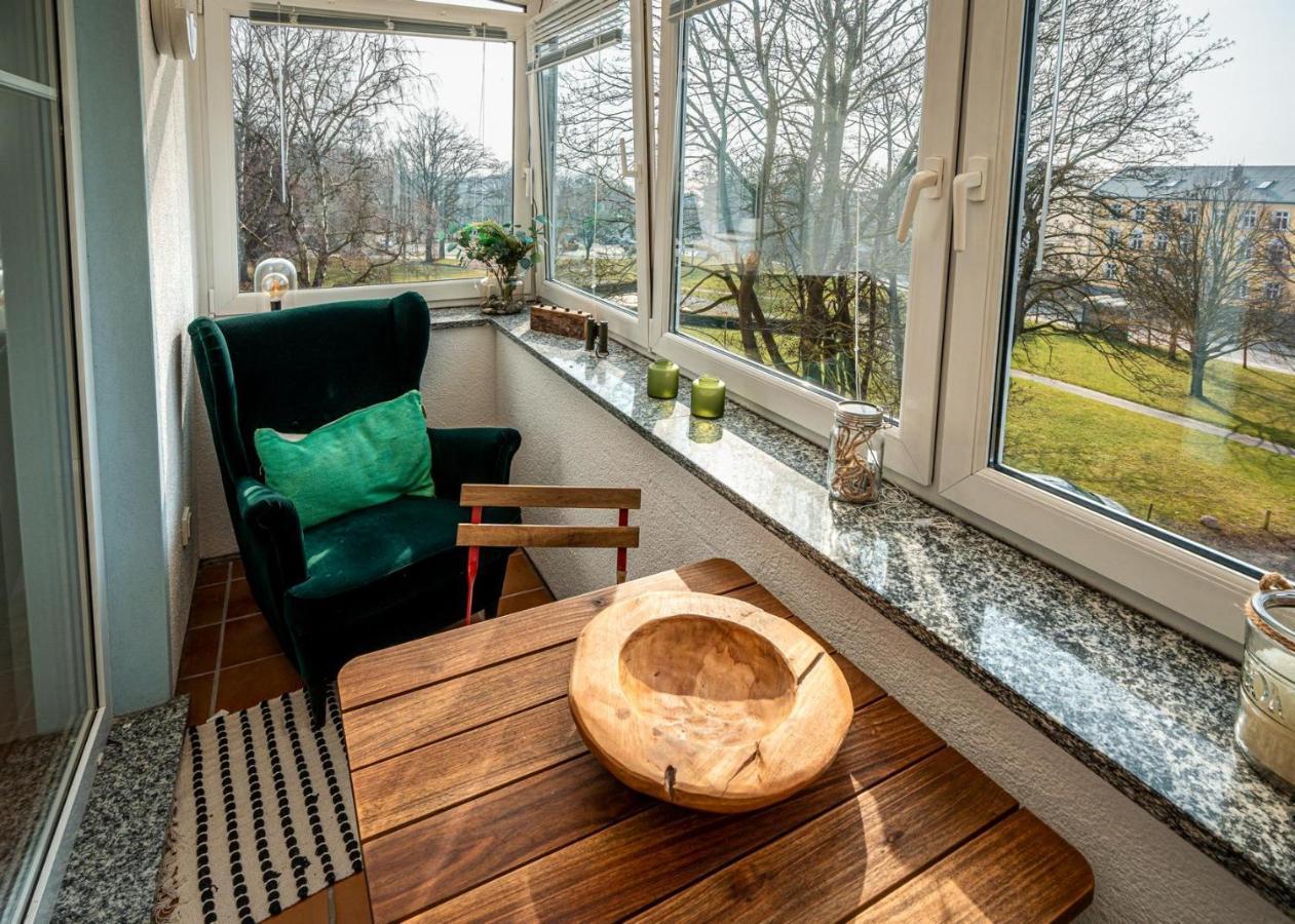 זאסניץ 3-Raum-Appartement Hygge מראה חיצוני תמונה
